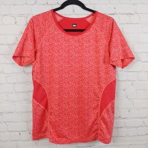 REI Active Orange Coral Top Women’s Lg